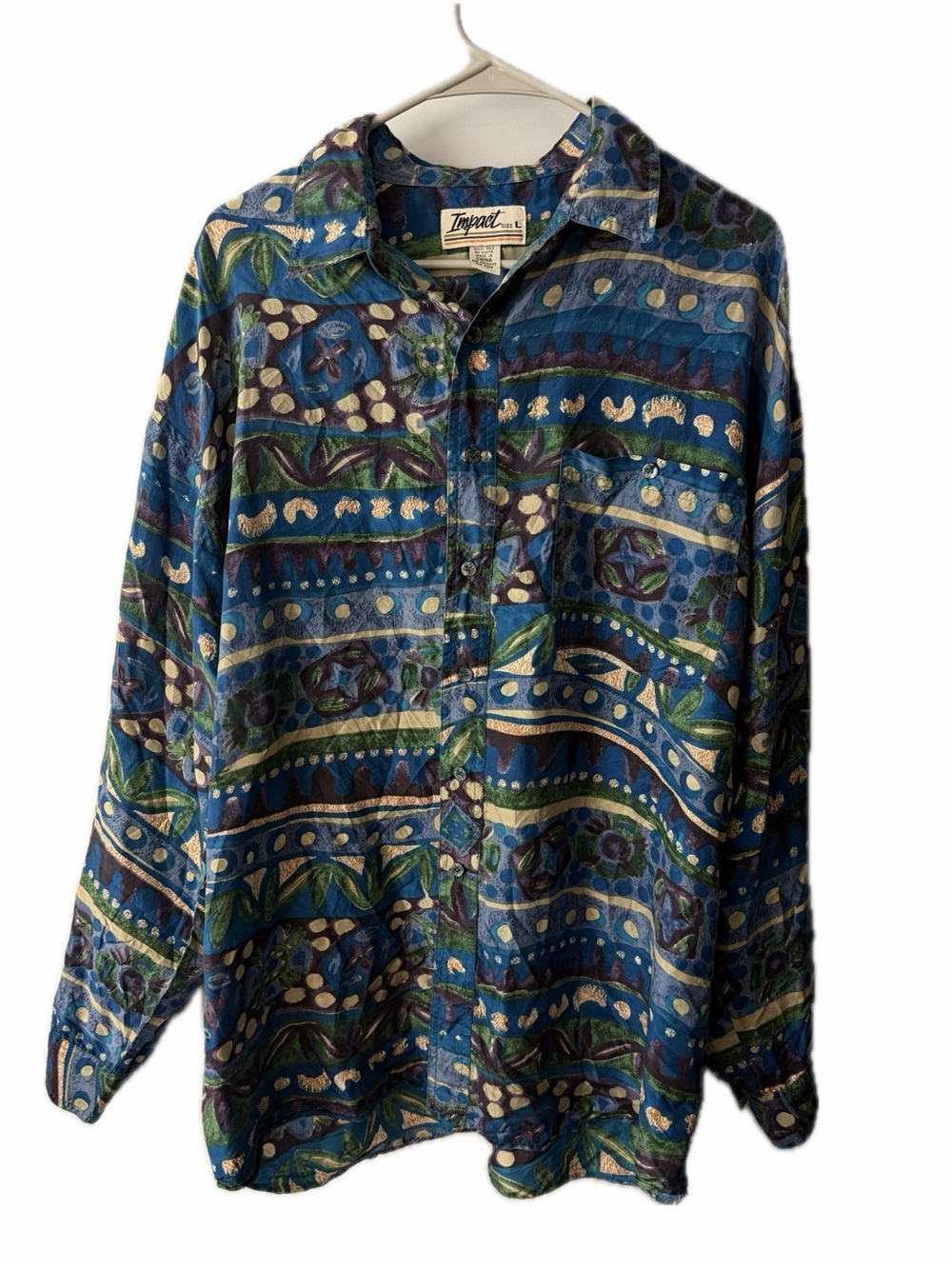Vintage Silk button down